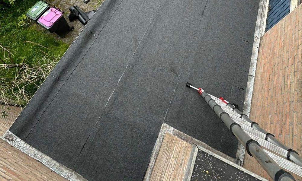 Dakisolatie toegevoegd aan plat dak in Gorinchem